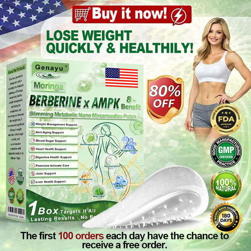【𝐿𝑎𝑠𝑡 𝐷𝑎𝑦 𝑃𝑟𝑜𝑚𝑜𝑡𝑖𝑜𝑛 80% 𝑂𝐹𝐹】✅𝐆𝐞𝐧𝐚𝐲𝐮® 𝐌𝐨𝐫𝐢𝐧𝐠𝐚 𝐁𝐄𝐑𝐁𝐄𝐑𝐈𝐍𝐄 𝐱 𝐀𝐌𝐏𝐊 𝟖 𝐁𝐞𝐧𝐞𝐟𝐢𝐭 𝐒𝐥𝐢𝐦𝐦𝐢𝐧𝐠 𝐌𝐞𝐭𝐚𝐛𝐨𝐥𝐢𝐜 𝐍𝐚𝐧𝐨 𝐌𝐢𝐜𝐫𝐨𝐧𝐞𝐞𝐝𝐥𝐞𝐬 𝐏𝐚𝐭𝐜𝐡✨𝟩 𝑃𝑎𝑡𝑐ℎ𝑒𝑠 𝑃𝑒𝑟 𝐵𝑜𝑥 · 𝑂𝑛𝑒-𝑊𝑒𝑒𝑘 𝑆𝑢𝑝𝑝𝑙𝑦