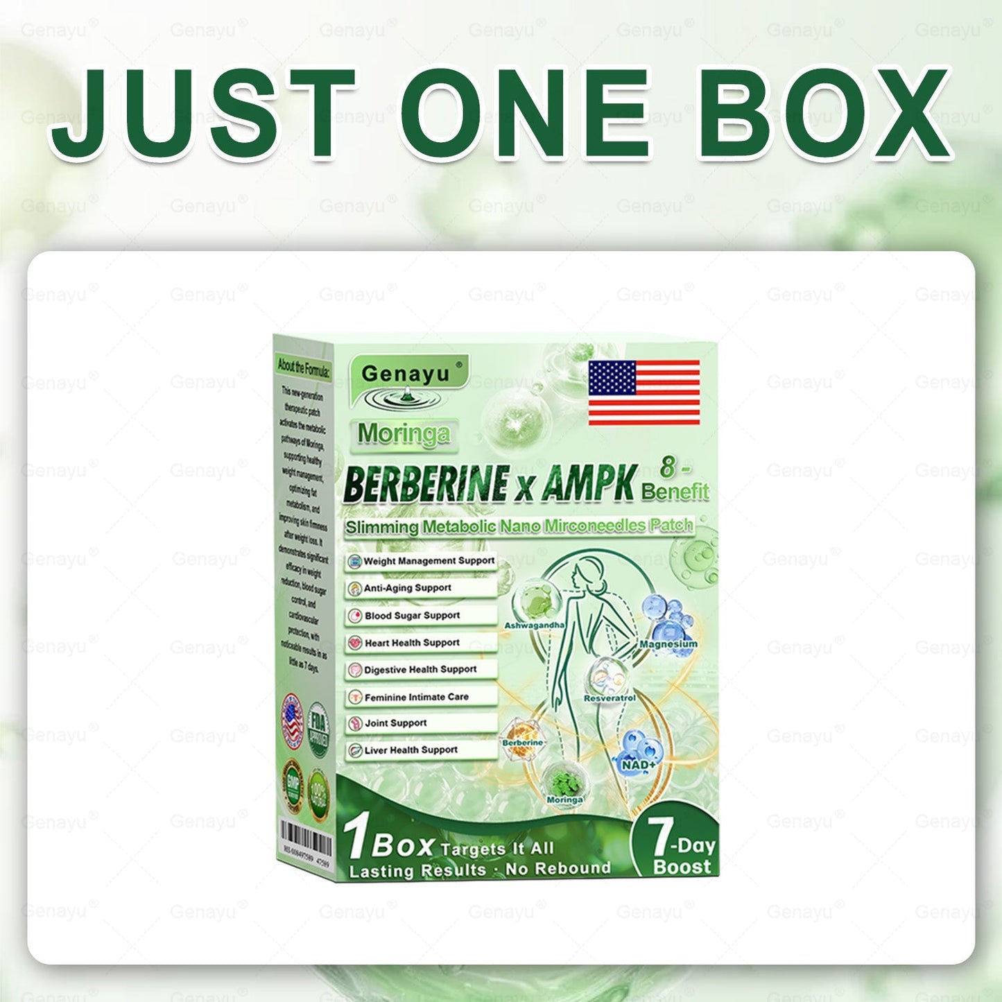 𝐆𝐞𝐧𝐚𝐲𝐮® Only 5 boxes left! We're offering you an additional 30% discount! Get yourself in shape and healthy. Miss out now, and you won't have another chance until next year.