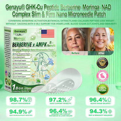 【𝐿𝑎𝑠𝑡 𝐷𝑎𝑦 𝑃𝑟𝑜𝑚𝑜𝑡𝑖𝑜𝑛 80% 𝑂𝐹𝐹】✅𝐆𝐞𝐧𝐚𝐲𝐮® 𝐌𝐨𝐫𝐢𝐧𝐠𝐚 𝐁𝐄𝐑𝐁𝐄𝐑𝐈𝐍𝐄 𝐱 𝐀𝐌𝐏𝐊 𝟖 𝐁𝐞𝐧𝐞𝐟𝐢𝐭 𝐒𝐥𝐢𝐦𝐦𝐢𝐧𝐠 𝐌𝐞𝐭𝐚𝐛𝐨𝐥𝐢𝐜 𝐍𝐚𝐧𝐨 𝐌𝐢𝐜𝐫𝐨𝐧𝐞𝐞𝐝𝐥𝐞𝐬 𝐏𝐚𝐭𝐜𝐡✨𝟩 𝑃𝑎𝑡𝑐ℎ𝑒𝑠 𝑃𝑒𝑟 𝐵𝑜𝑥 · 𝑂𝑛𝑒-𝑊𝑒𝑒𝑘 𝑆𝑢𝑝𝑝𝑙𝑦