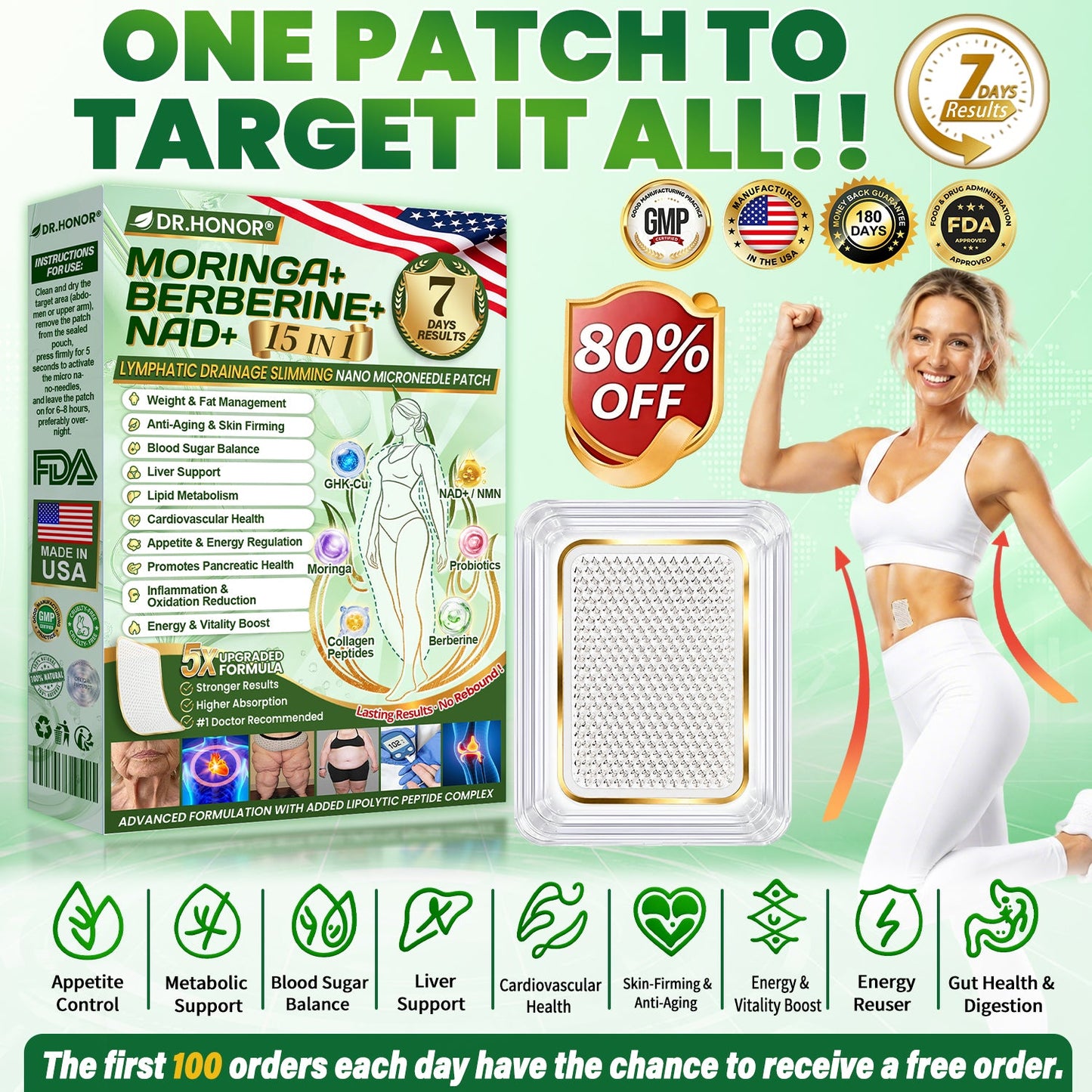 𝐃𝐑.𝐇𝐎𝐍𝐎𝐑® Only 5 boxes left! We're offering you an additional 80% discount! Get yourself in shape and healthy. Miss out now, and you won't have another chance until next year.