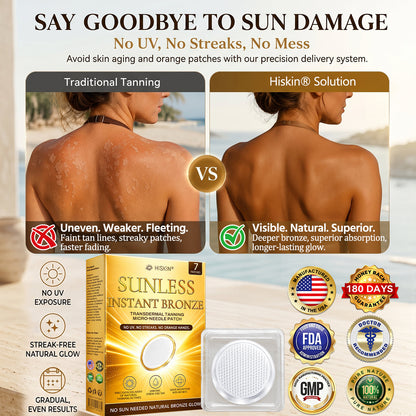 ☀️𝑶𝒇𝒇𝒊𝒄𝒊𝒂𝒍 𝑺𝒕𝒐𝒓𝒆 | ☀️ 𝐇𝐢𝐬𝐤𝐢𝐧® 𝐒𝐮𝐧𝐥𝐞𝐬𝐬 𝐈𝐧𝐬𝐭𝐚𝐧𝐭 𝐁𝐫𝐨𝐧𝐳𝐞 𝐓𝐚𝐧𝐧𝐢𝐧𝐠 𝐌𝐢𝐜𝐫𝐨𝐧𝐞𝐞𝐝𝐥𝐞 𝐏𝐚𝐭𝐜𝐡 🇺🇸 (𝐉𝐮𝐬𝐭 𝐨𝐧𝐜𝐞 𝐚 𝐝𝐚𝐲) 𝐕𝐢𝐬𝐢𝐛𝐥𝐞 𝐁𝐫𝐨𝐧𝐳𝐞 𝐆𝐥𝐨𝐰 𝐢𝐧 𝟕 𝐃𝐚𝐲𝐬 ✅ 𝐍𝐨 𝐔𝐕, 𝐍𝐨 𝐎𝐫𝐚𝐧𝐠𝐞, 𝐍𝐨 𝐒𝐭𝐫𝐞𝐚𝐤𝐬, 𝐍𝐨 𝐃𝐇𝐀, 𝐍𝐨 𝐌𝐞𝐬𝐬.