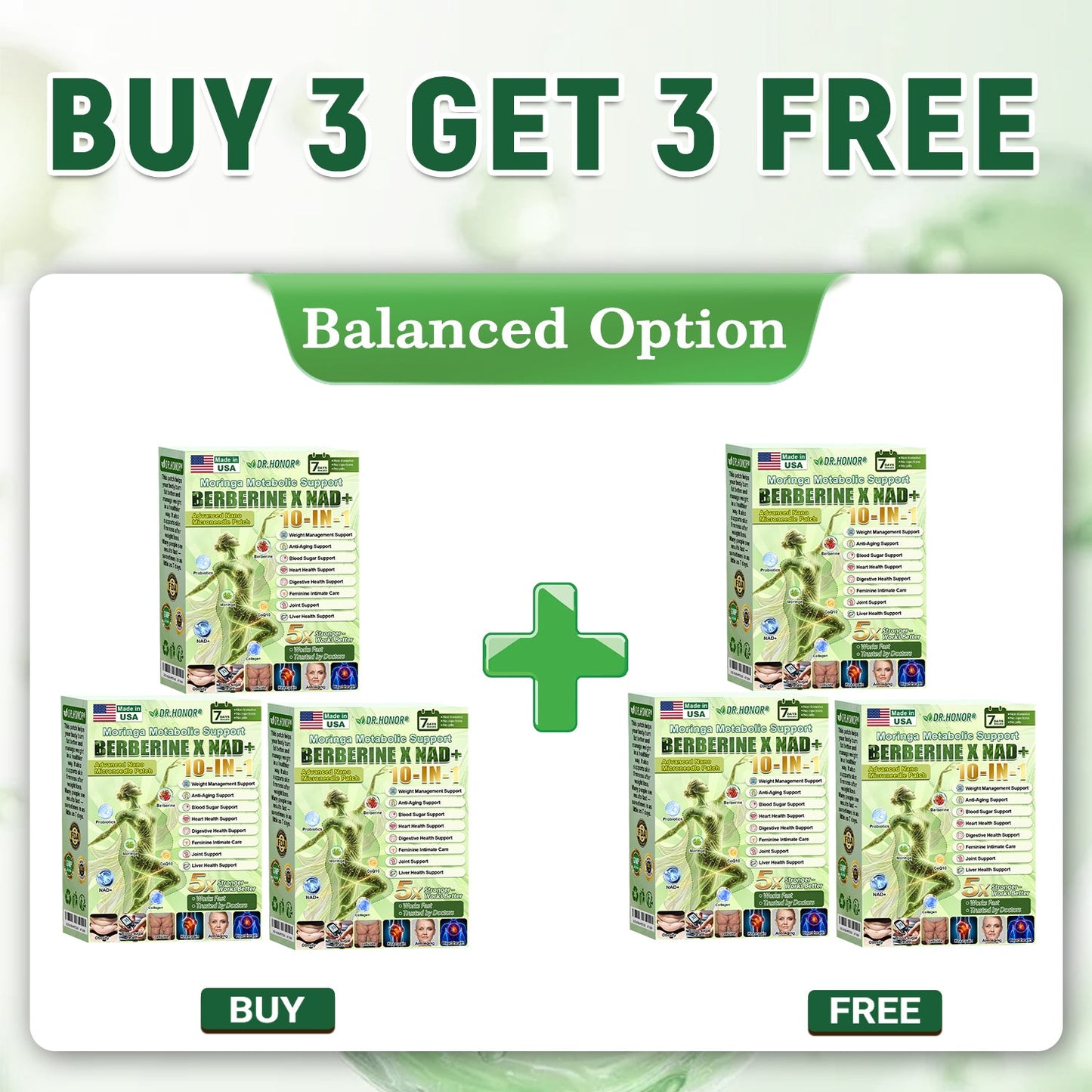 𝐃𝐑.𝐇𝐎𝐍𝐎𝐑® Only 5 boxes left! We're offering you an additional 30% discount! Get yourself in shape and healthy. Miss out now, and you won't have another chance until next year.